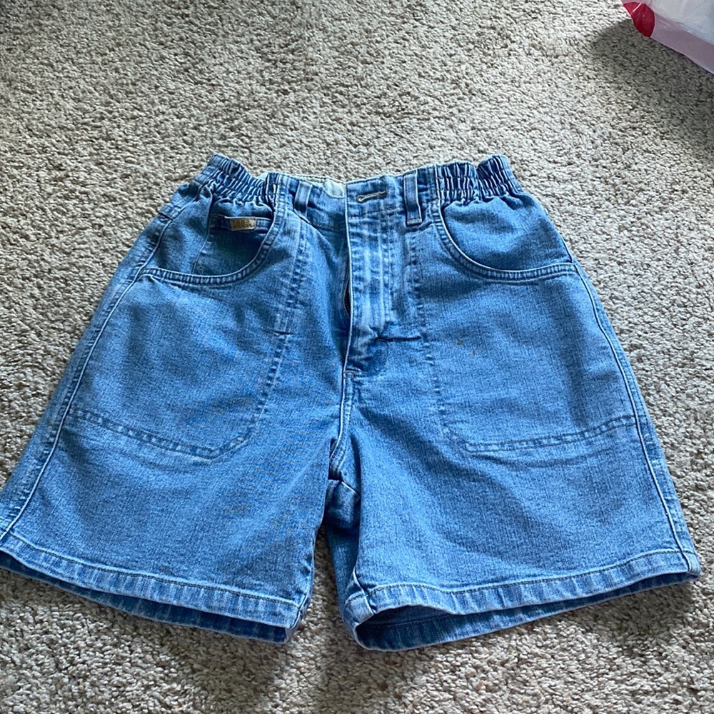 High Wasted Jean Shorts
